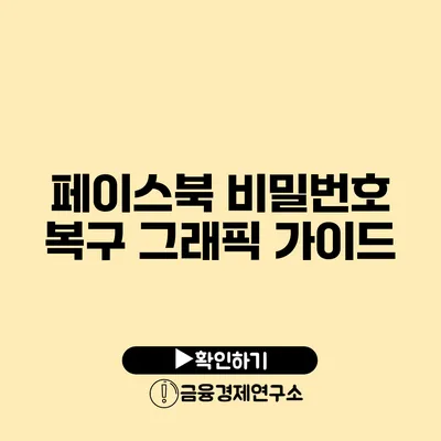 페이스북 비밀번호 복구 그래픽 가이드